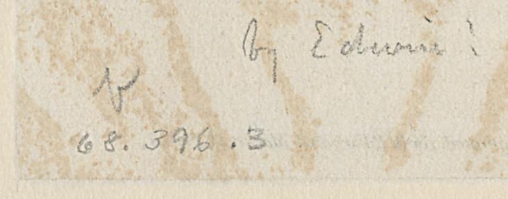 1968.0396.003 Print Verso, Detail 2
