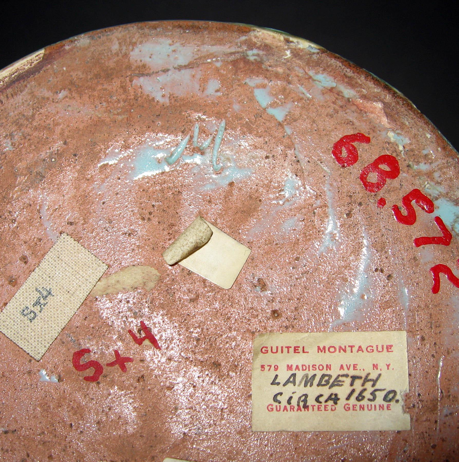 1968.0572 Earthenware jug (underside)