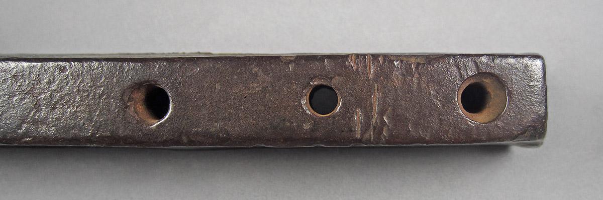 1968.0648, Draw plate, hole detail
