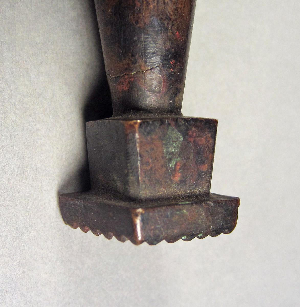 1957.0026.481, Stippling tool, tip detail 1