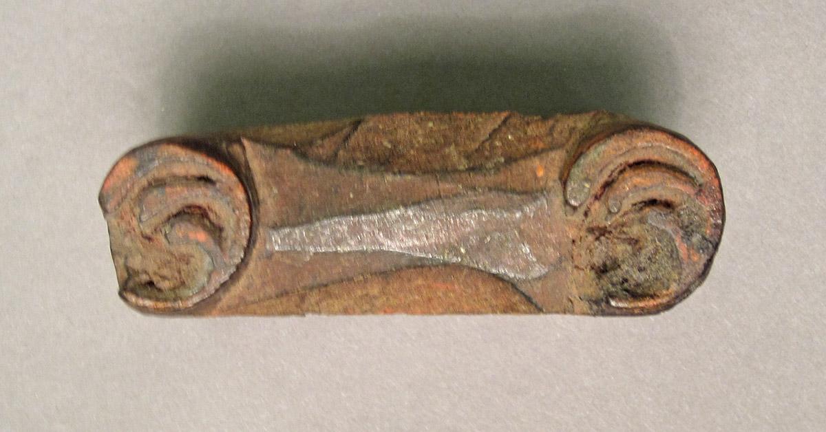 1968.0695.052, Printing block, top