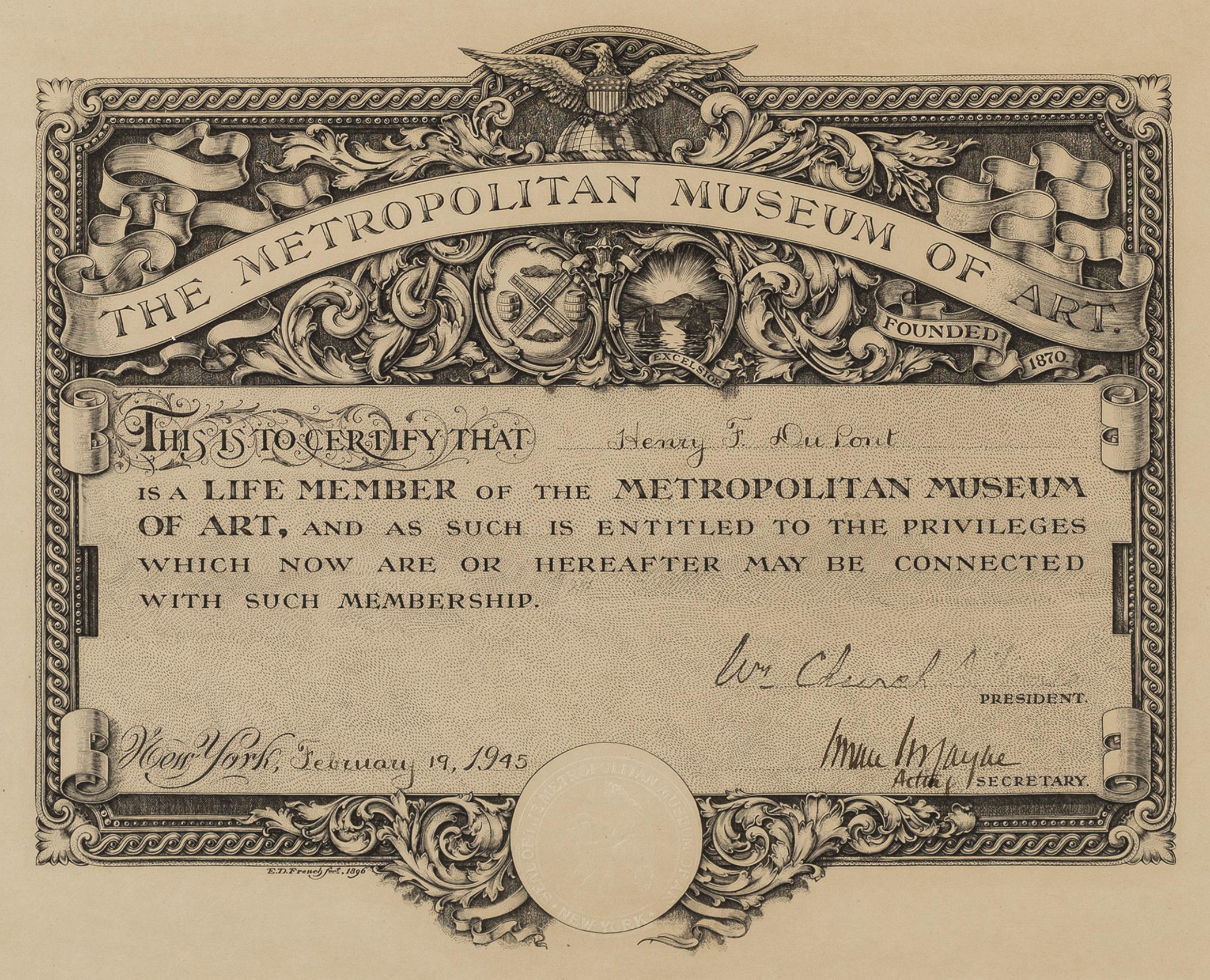 1968.0707 A Certificate, detail 1