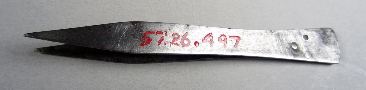 1957.0026.497 Tweezers, View 2