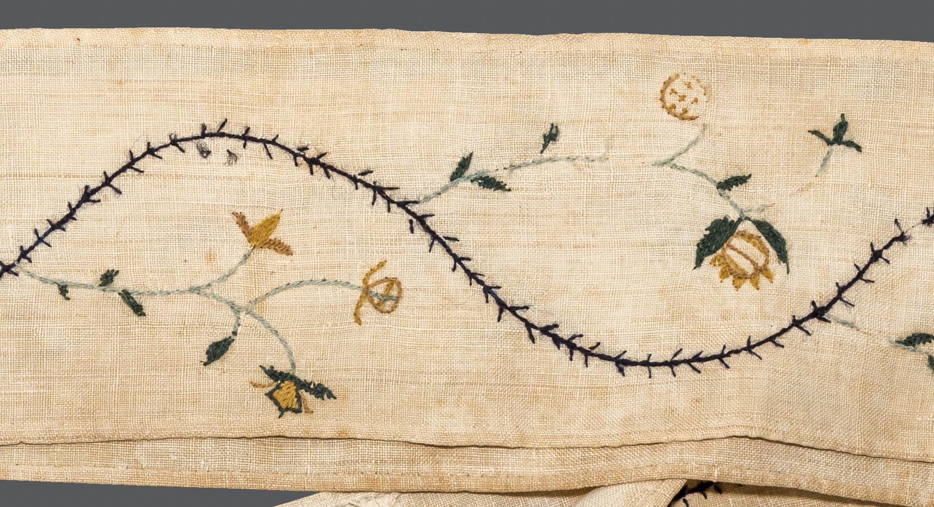 1968.0757 Petticoat border, detail 1