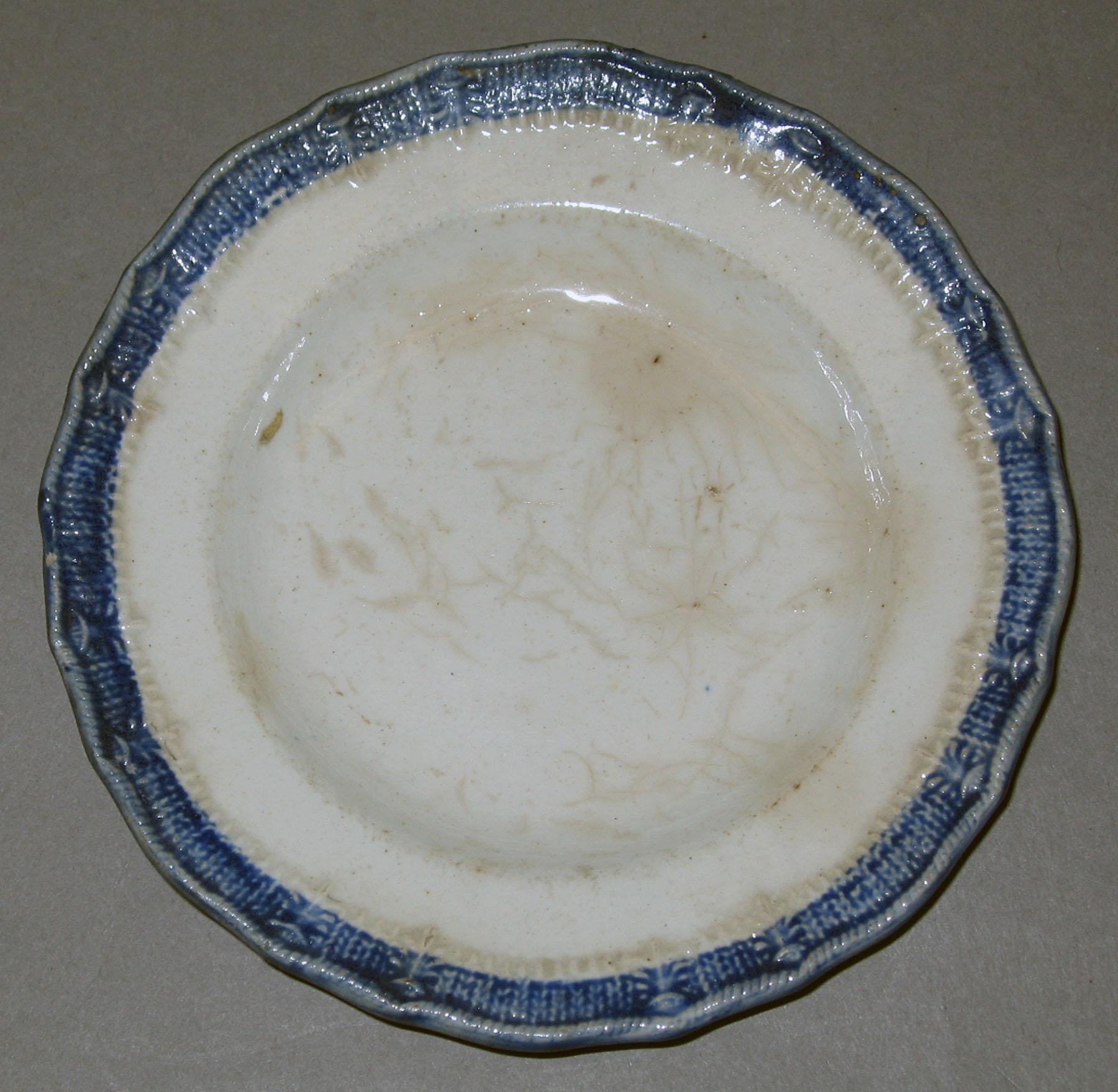 1968.0763 Pearlware plate