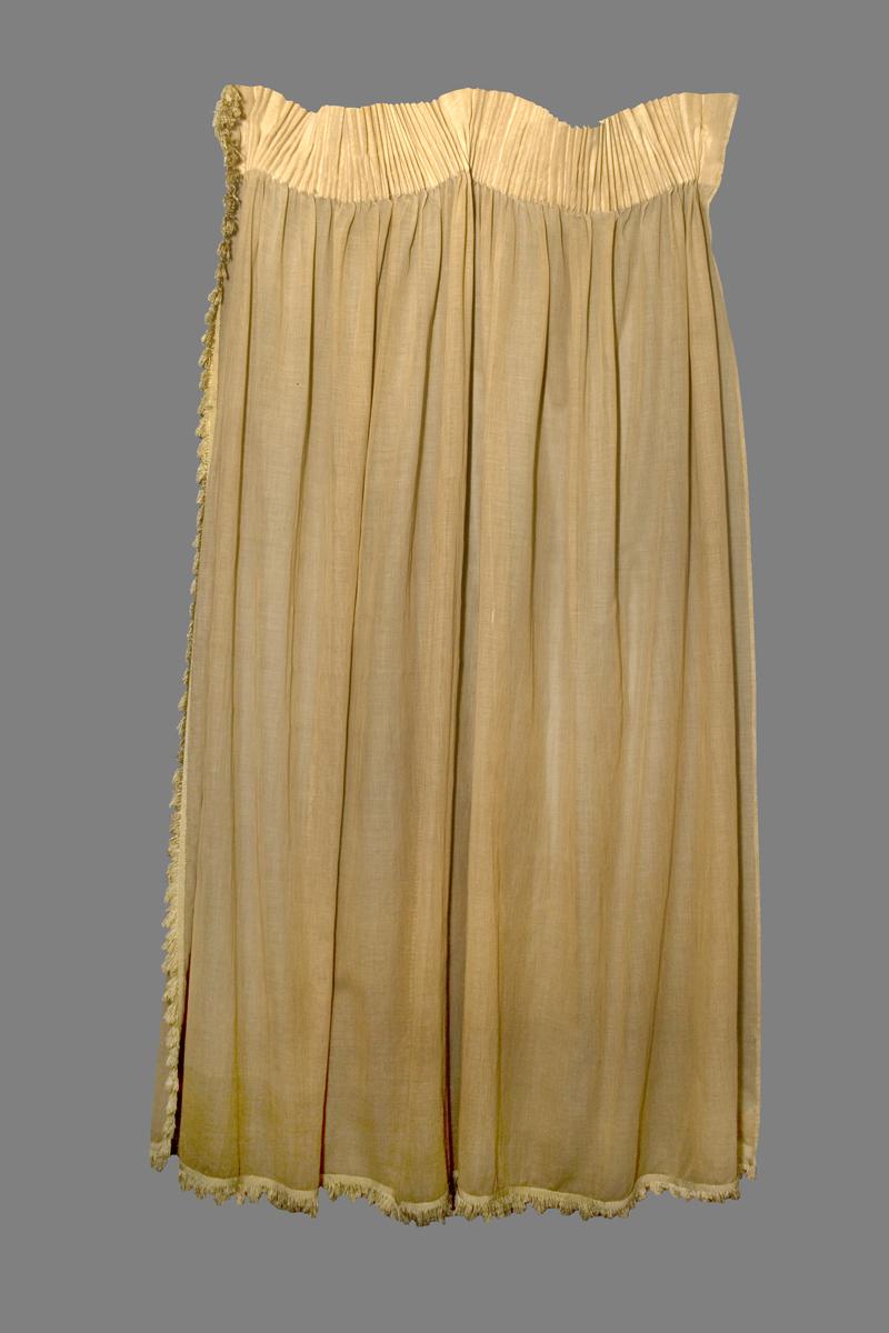 1968.0769 A Window Hanging, Side Curtain