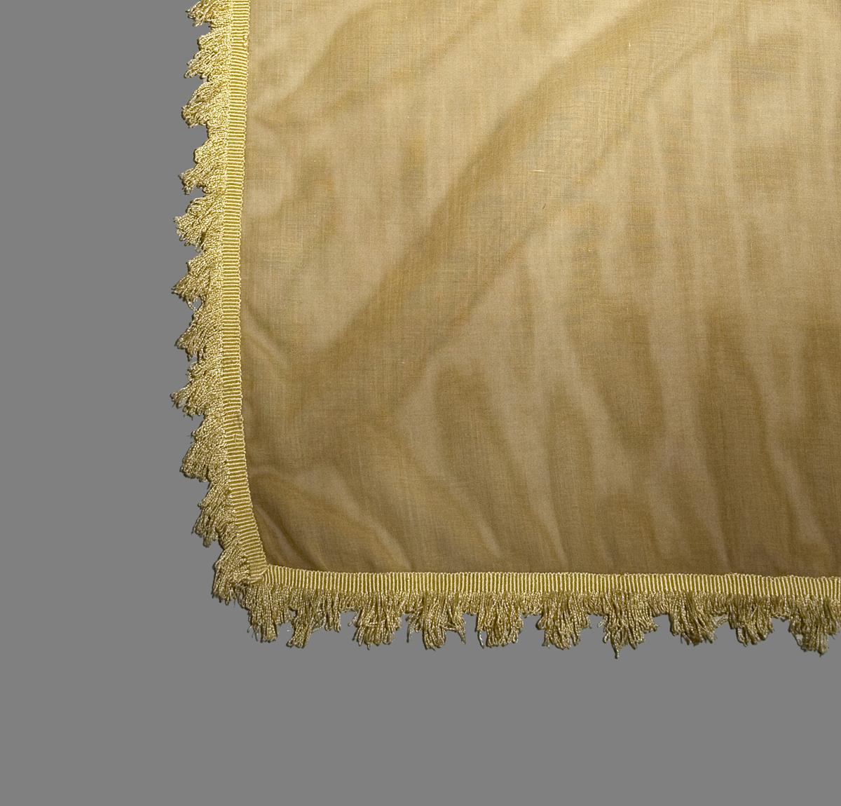 1968.0769 A Window Hanging, Side Curtain, Edge Detail