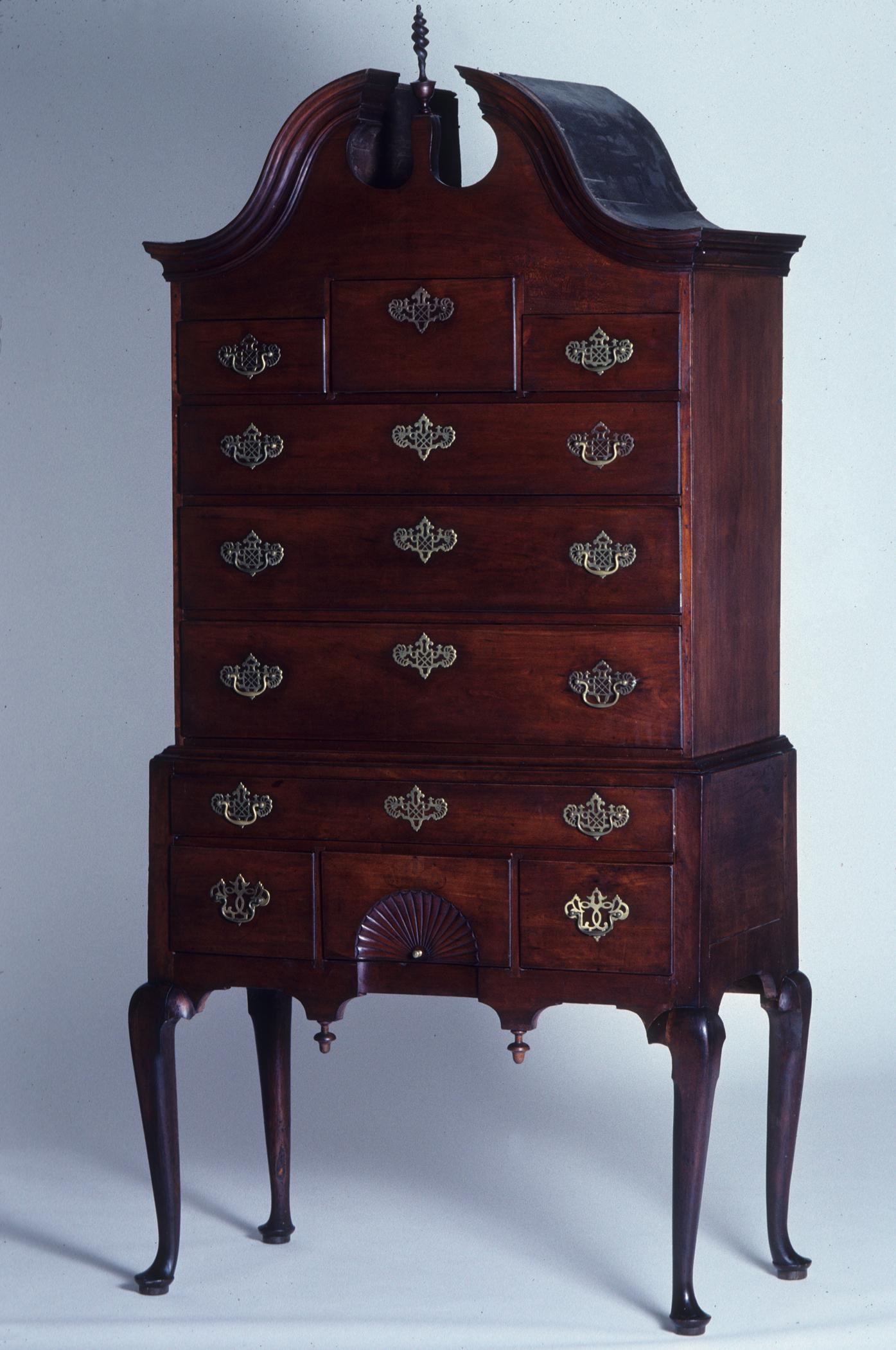 1968.0772 Chest of Drawers, High Chest, View 2