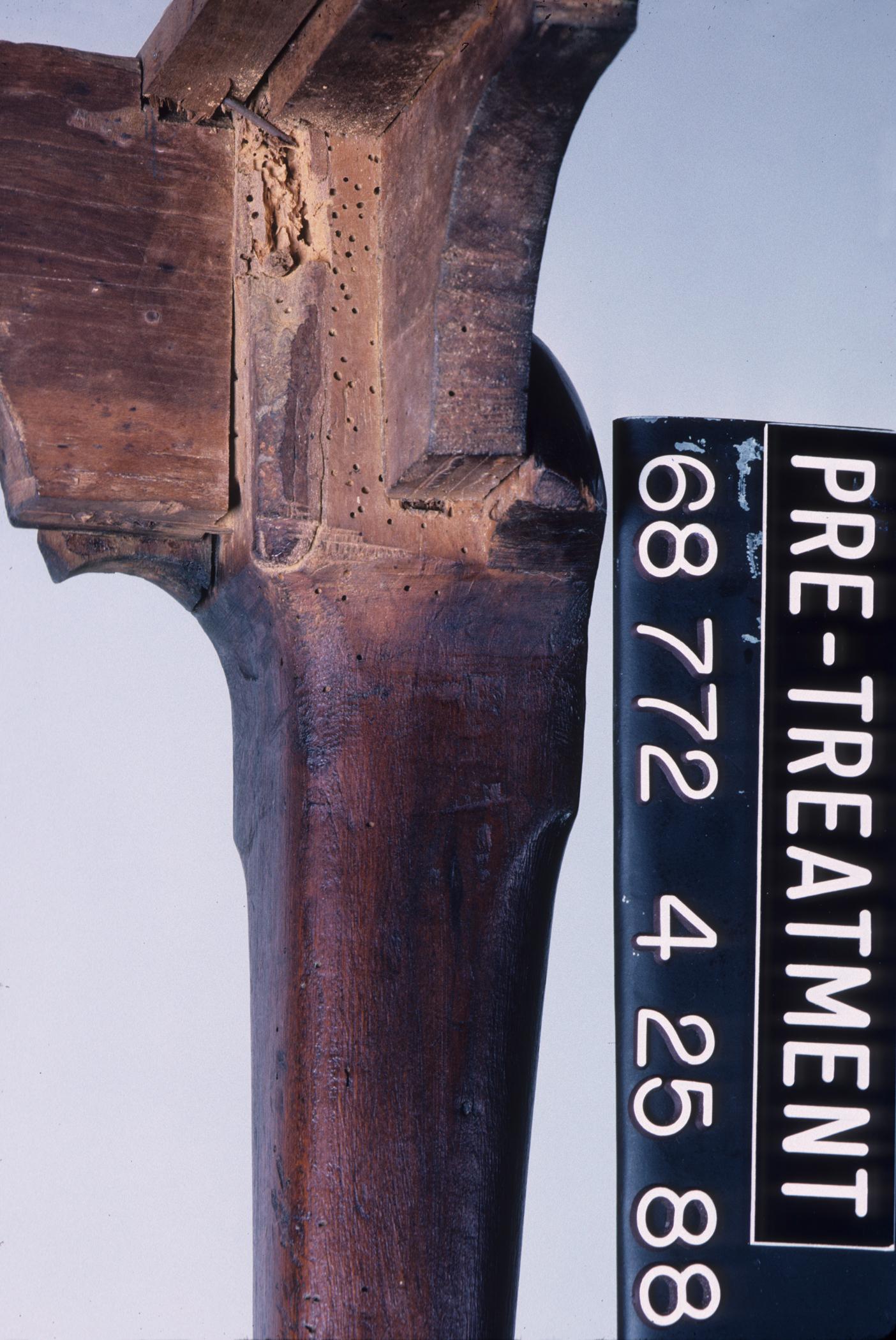 1968.0772 Chest of Drawers, High Chest, Detail 9