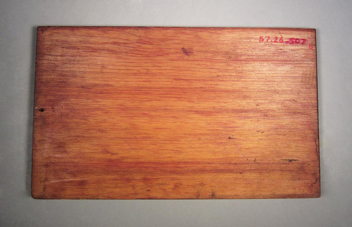 1957.0026.507 A, B, Box, lid bottom