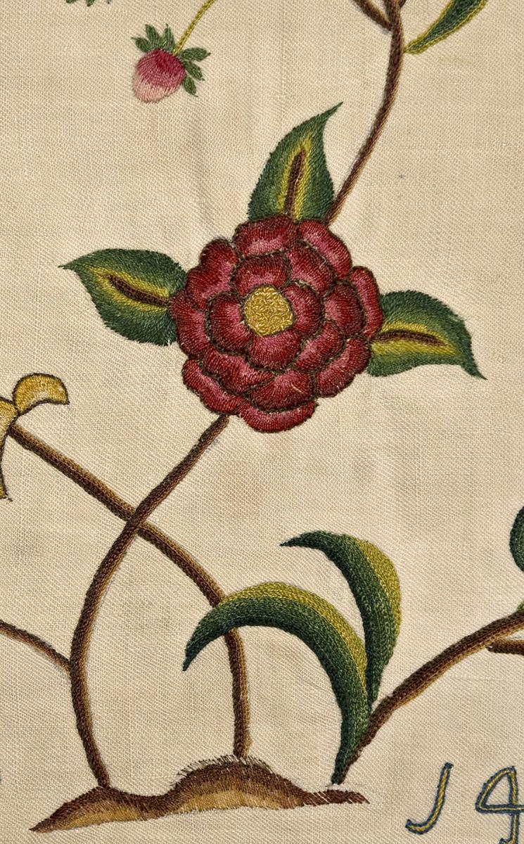 1969.0002 A Embroidery Picture, Bottom Detail 2