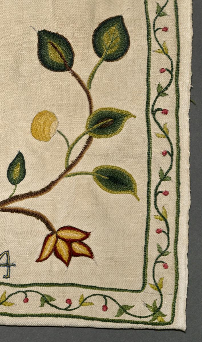 1969.0002 A Embroidery Picture, Bottom Detail 3