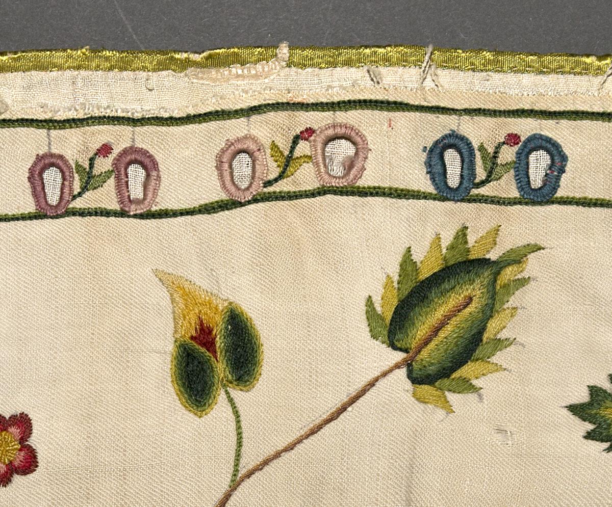 1969.0002 A Embroidery Picture, View 2 Top Detail 2