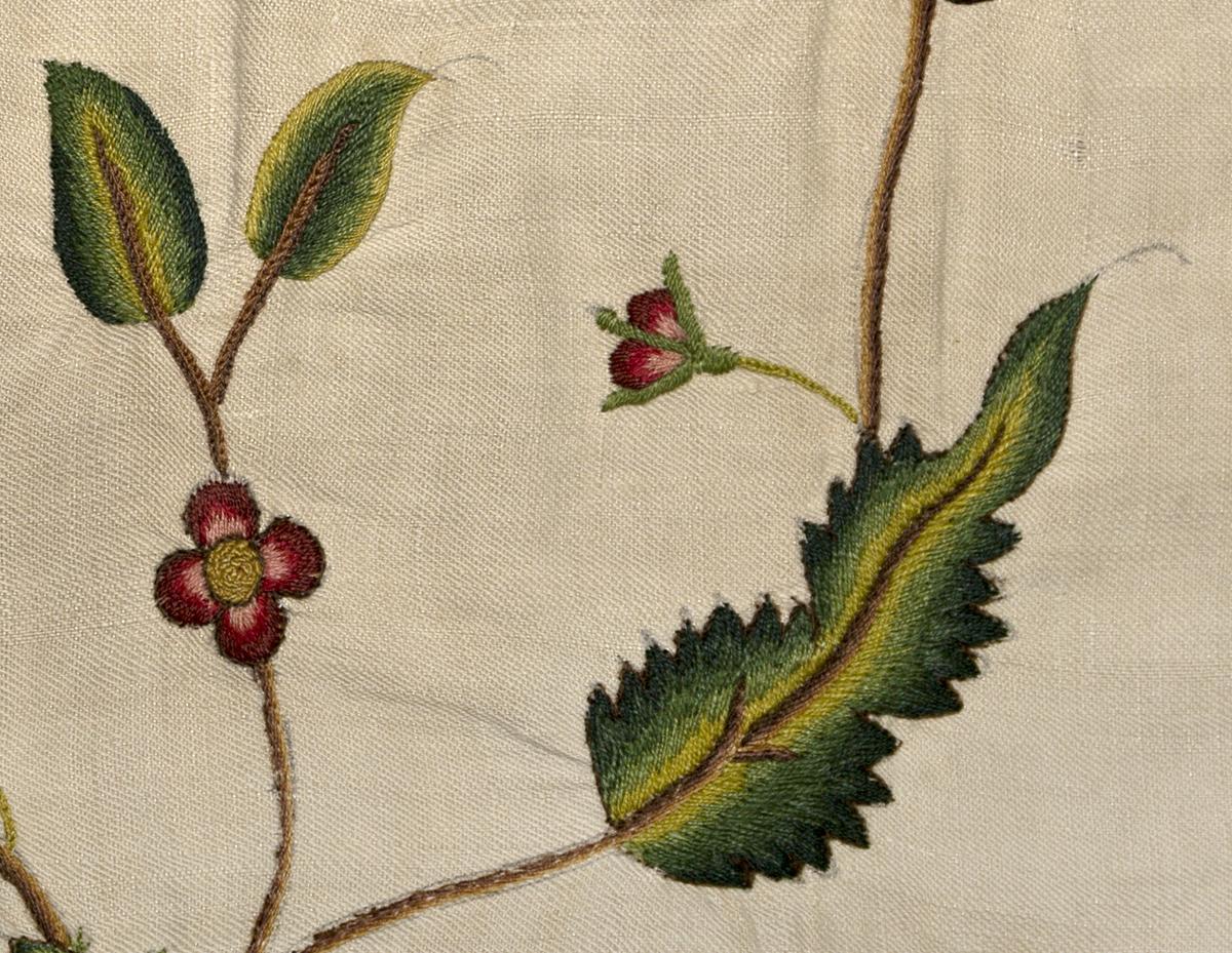 1969.0002 A Embroidery Picture, View 2 Top Detail 5