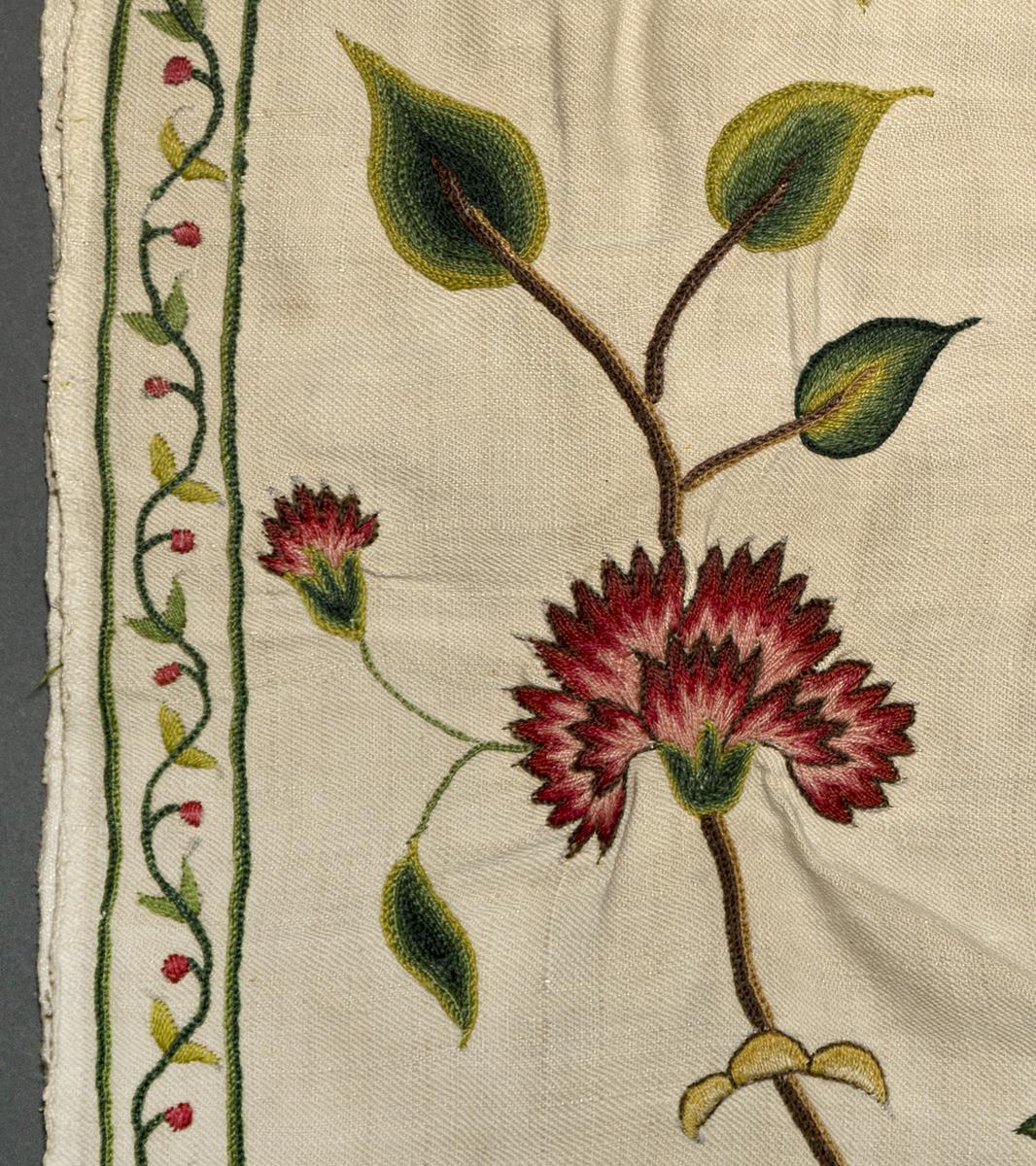 1969.0002 A Embroidery Picture, View 2 Middle Detail