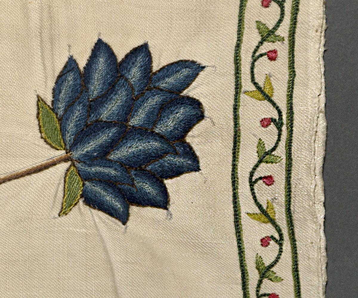 1969.0002 A Embroidery Picture, View 2 Middle Detail 3