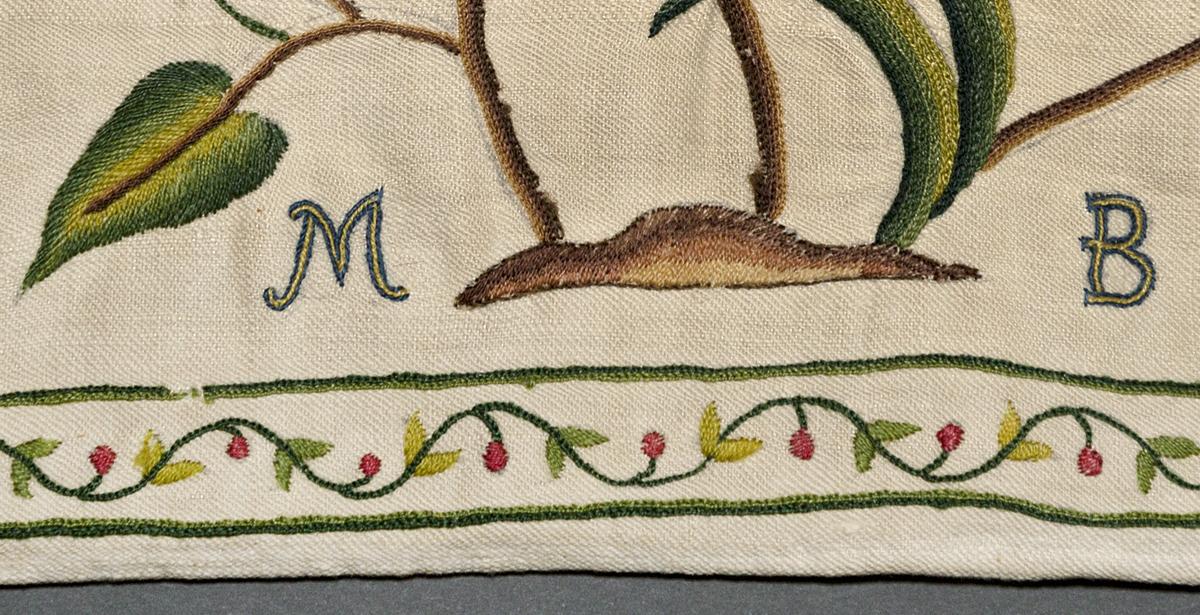1969.0002 A Embroidery Picture, View 2 Bottom Detail 4
