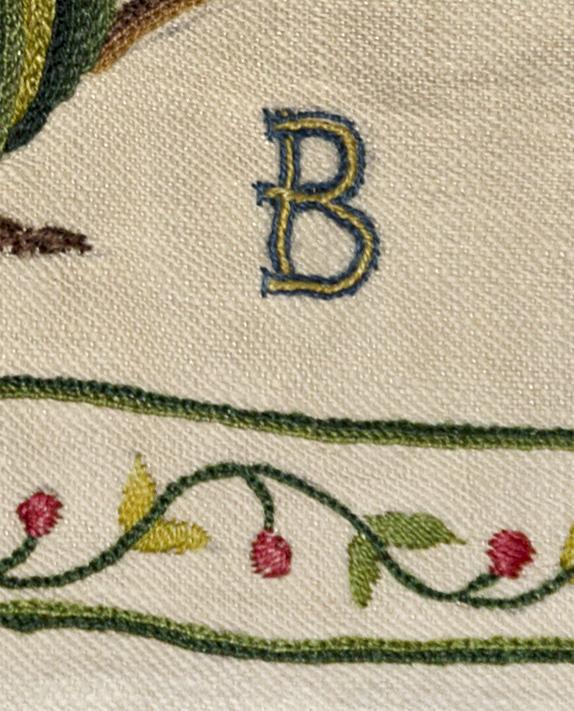 1969.0002 A Embroidery Picture, View 2 Bottom Detail 5