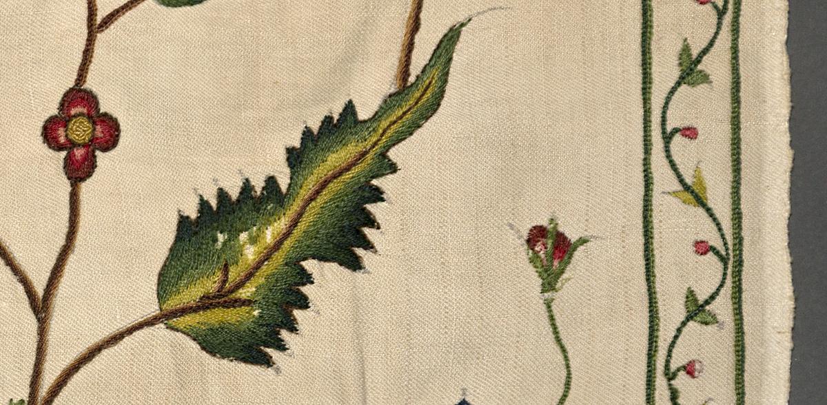 1969.0002 A Embroidery Picture, Middle Detail 2