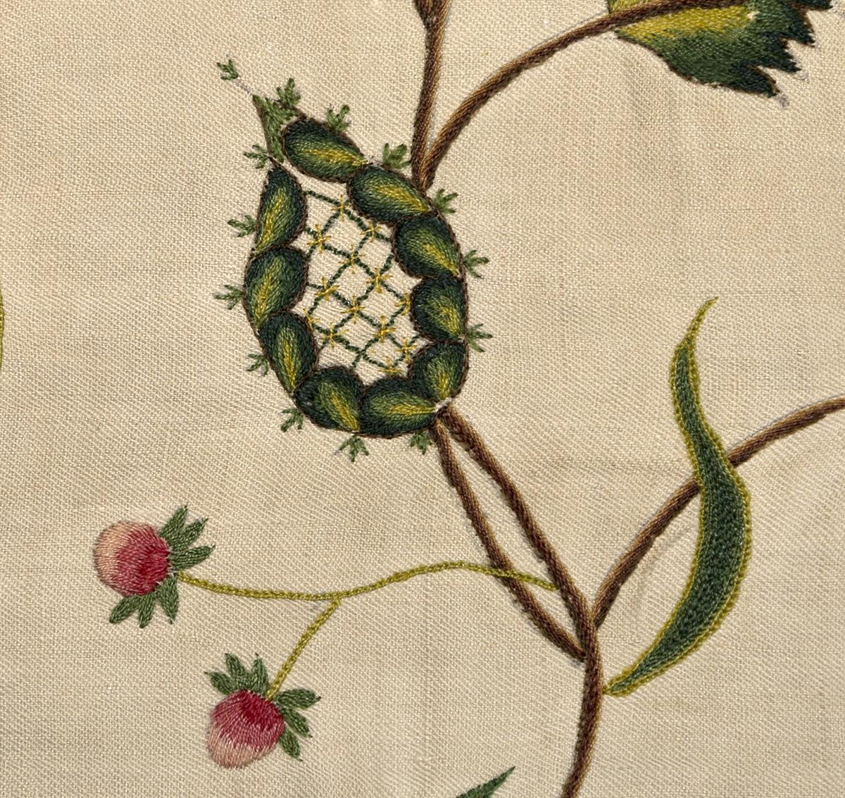1969.0002 A Embroidery Picture, Middle Detail 3