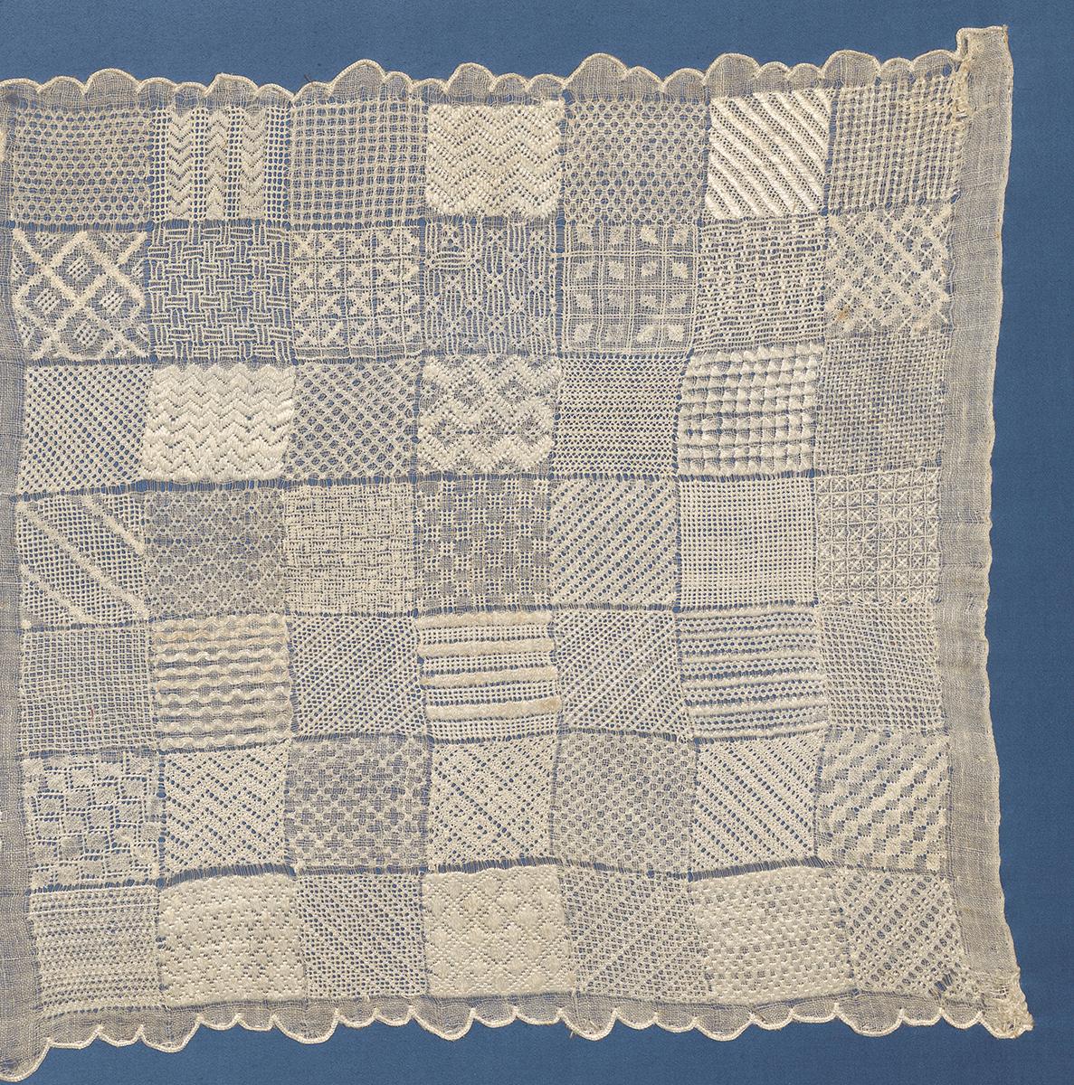 1969.0005 Sampler, Detail 2