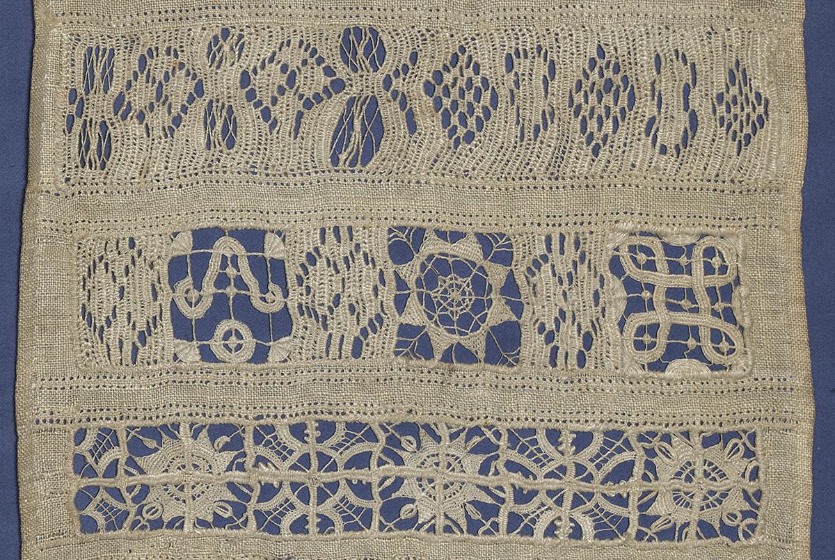 1969.0007 Sampler, Detail 2
