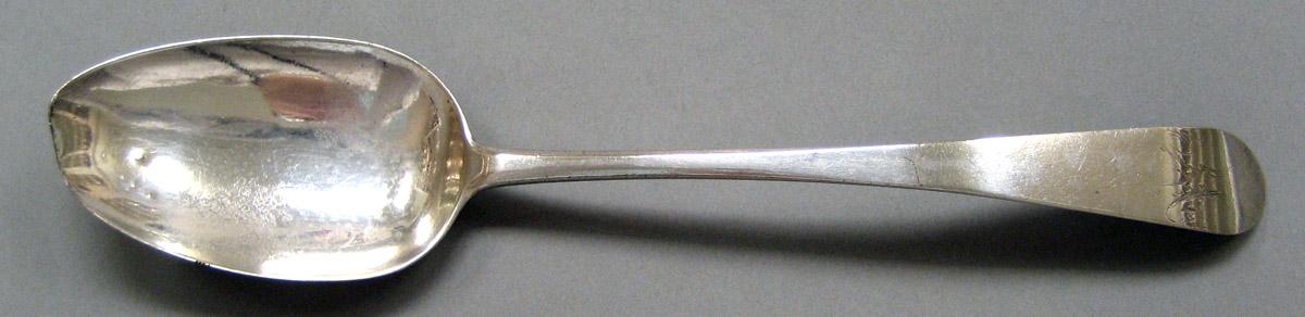 1969.0012.001 Silver Spoon upper surface