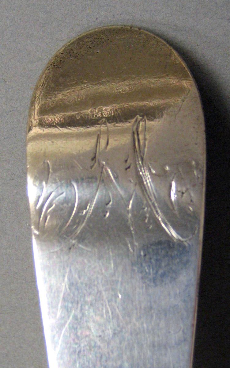 1969.0012.001 Silver Spoon engraving