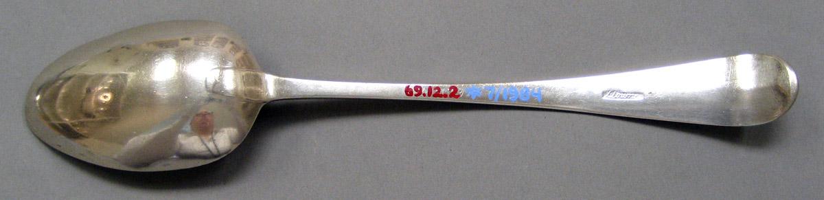 1969.0012.002 Silver Spoon underside