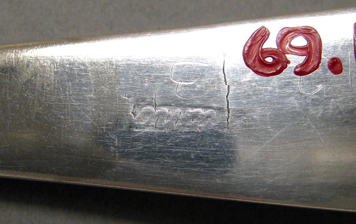 1969.0012.003 Silver Spoon mark