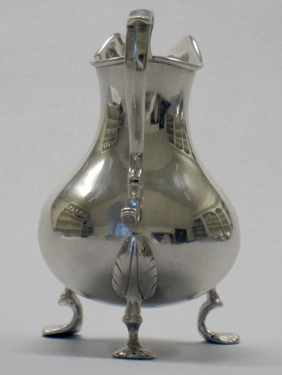 1969.0013 Silver Cream Pot back
