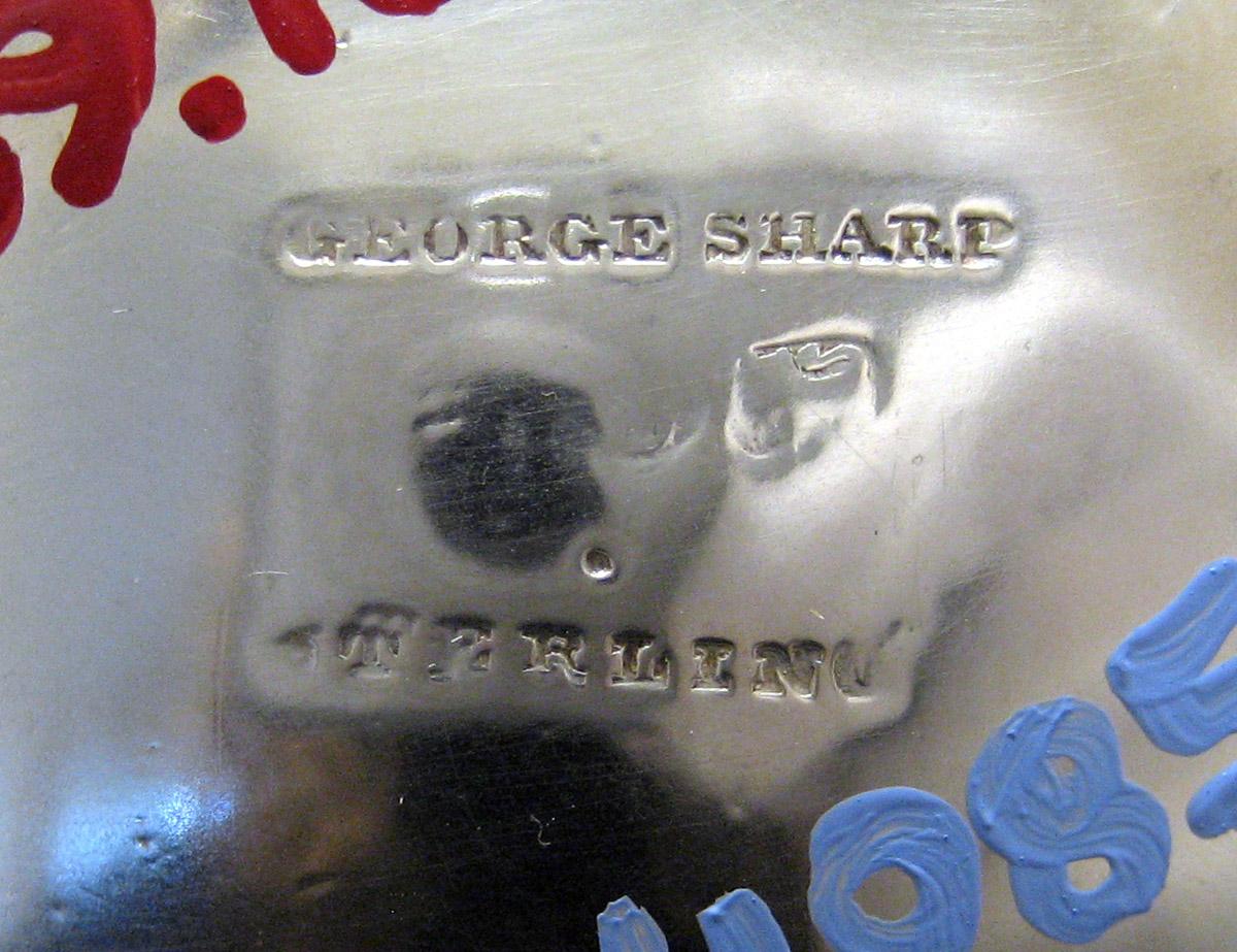 1969.0013 Silver Cream Pot mark