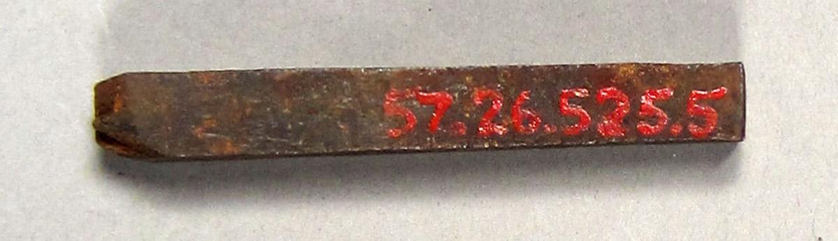 1957.0026.525.005 Number die, View 1