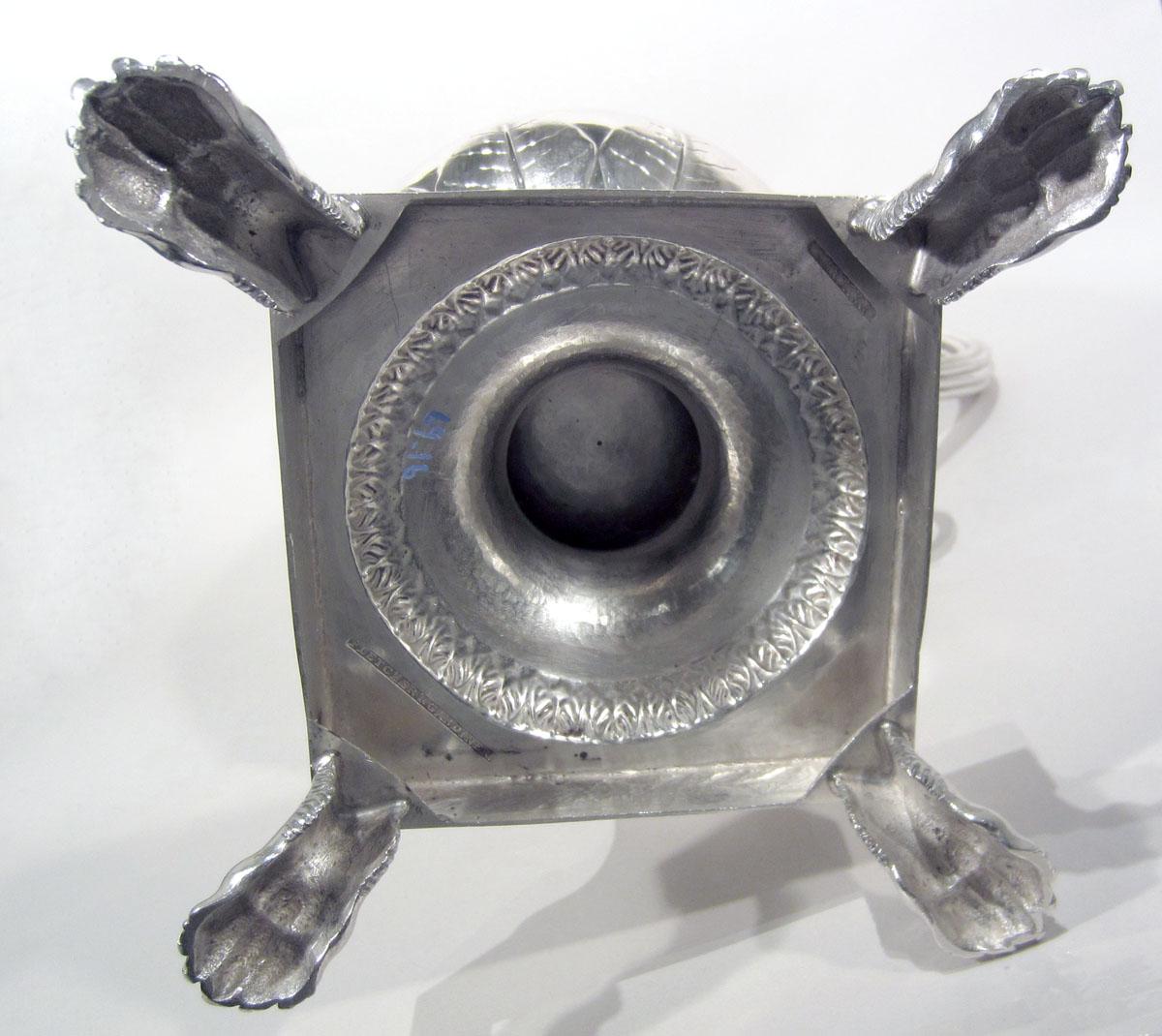 1969.0016 Silver Pitcher underside