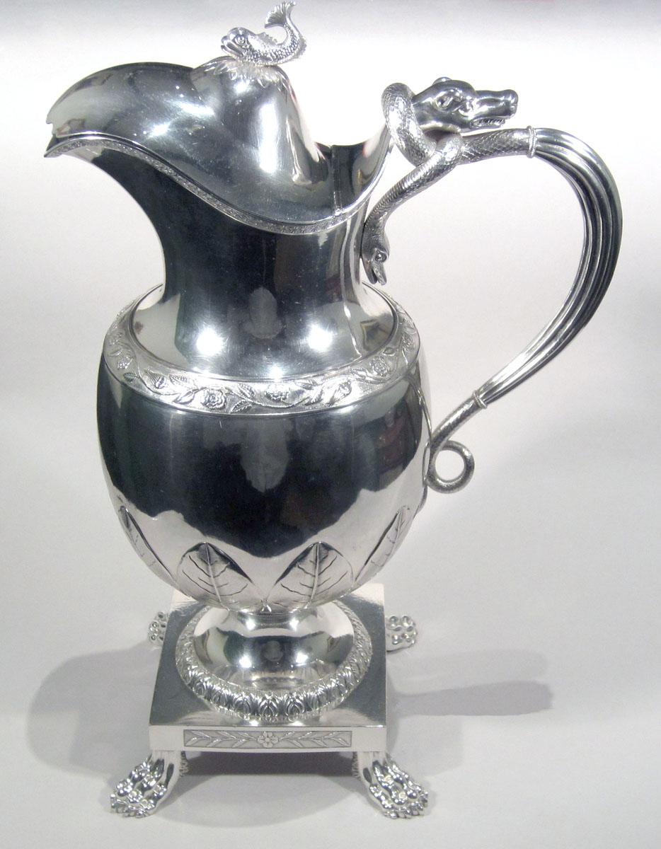 1969.0016 Silver Pitcher side 1