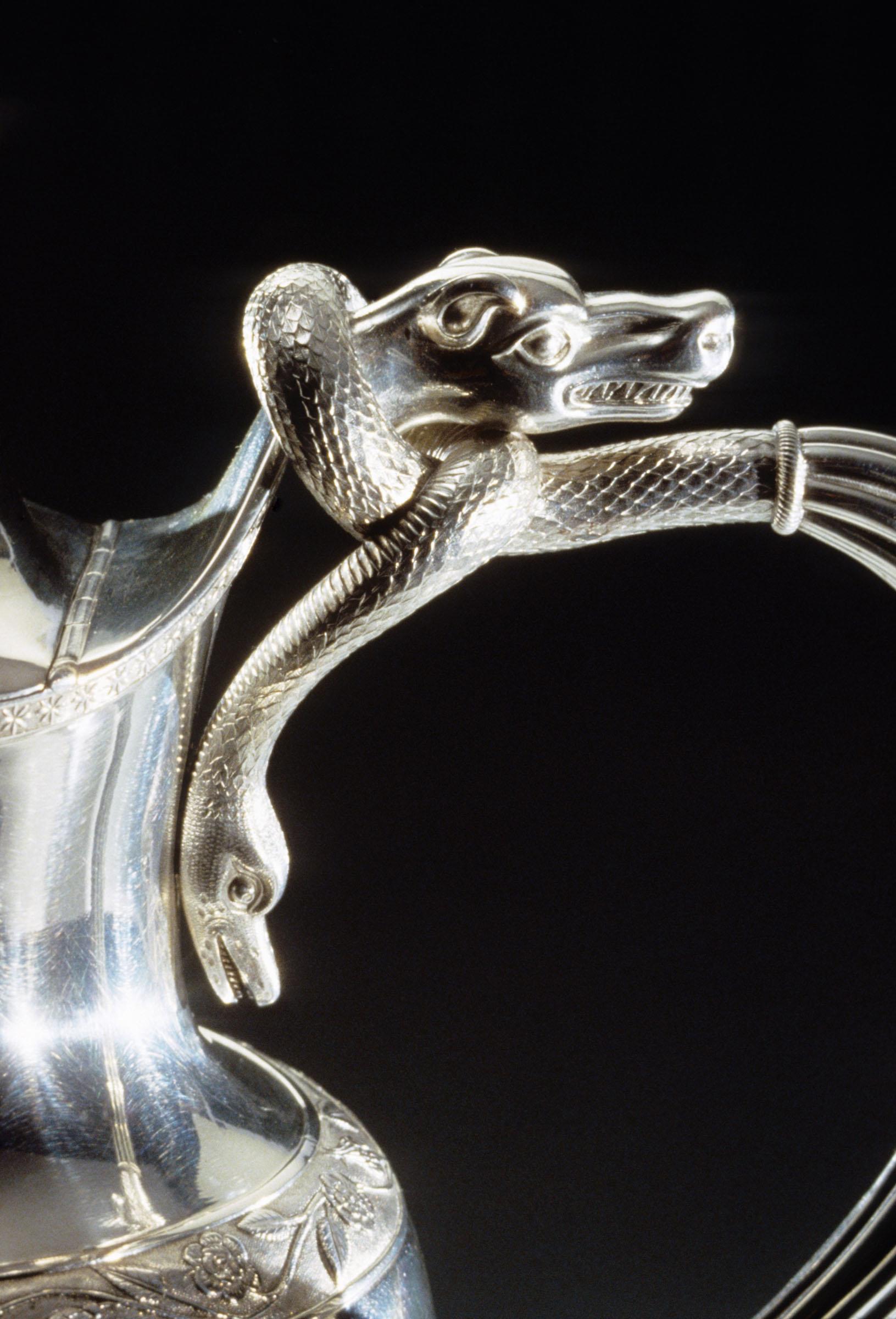 1969.0016 Pitcher, Ewer, detail 1