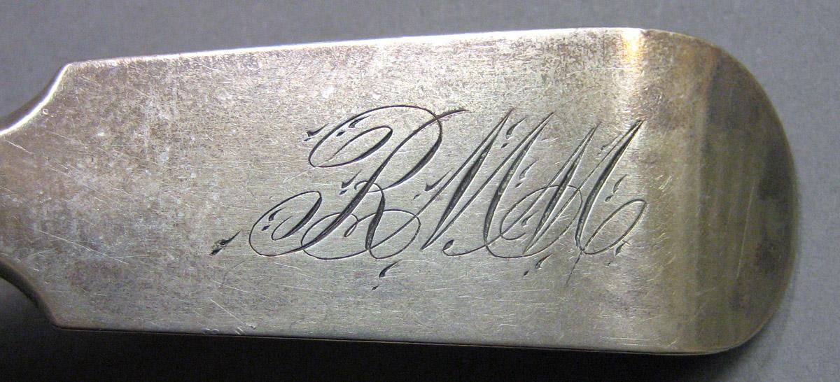1969.0023 Silver Spoon engraving