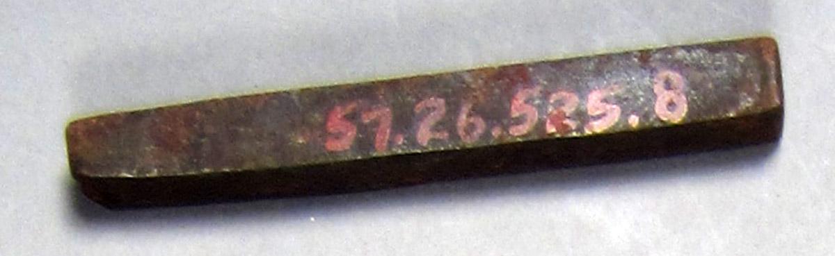 1957.0026.525.008 Number die, View 1