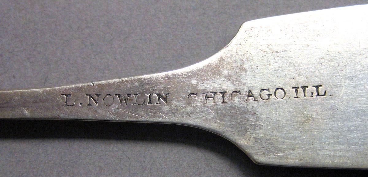 1969.0025 Silver Ladle mark
