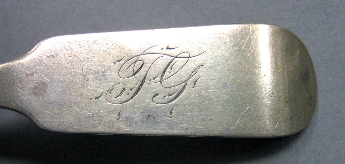 1969.0027 Silver Spoon engraving