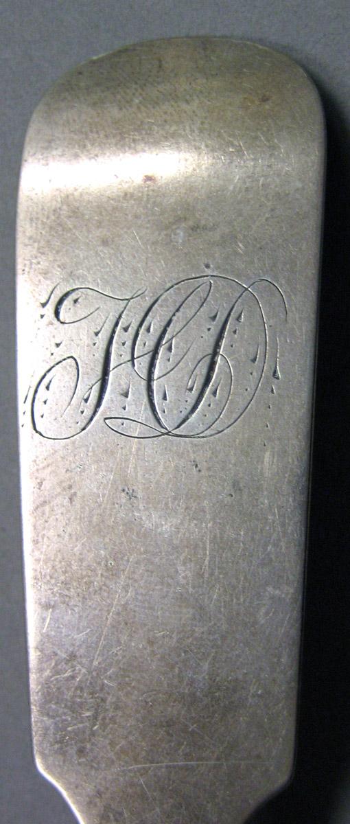 1969.0030 Silver Spoon engraving