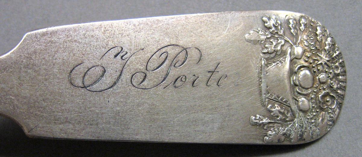 1969.0032 Silver Spoon engraving