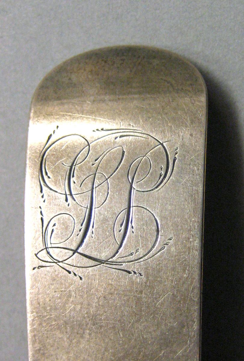1969.0033 Silver Spoon engraving