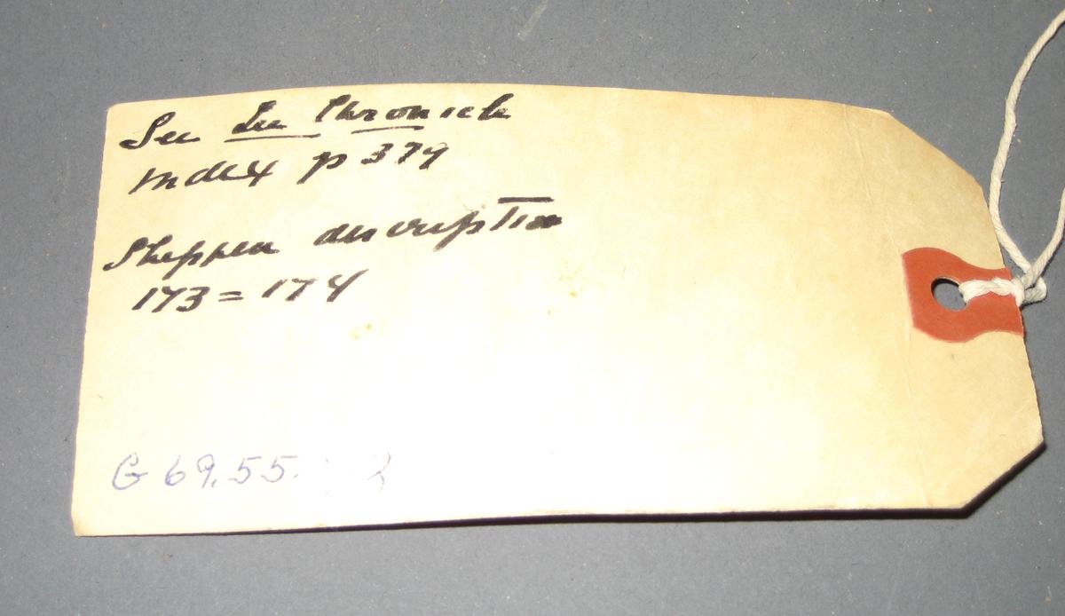 1969.0055.001, .002 Bricks (tag-side 2)