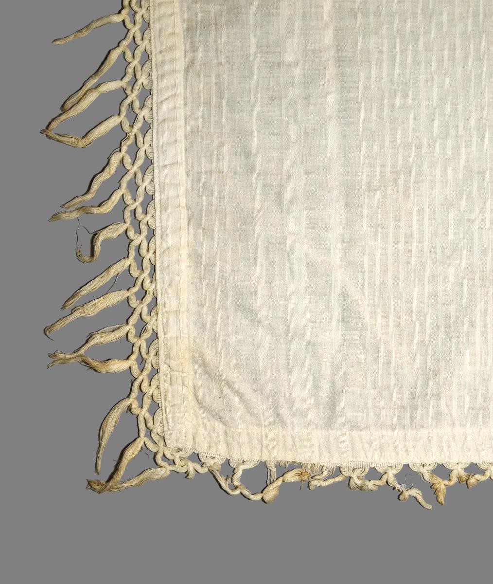 1969.0057.002 Window Hanging, Side Curtain, Edge Detail
