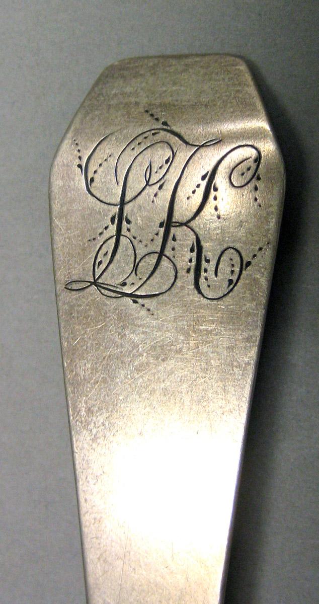 1969.0070 Tablespoon engraving