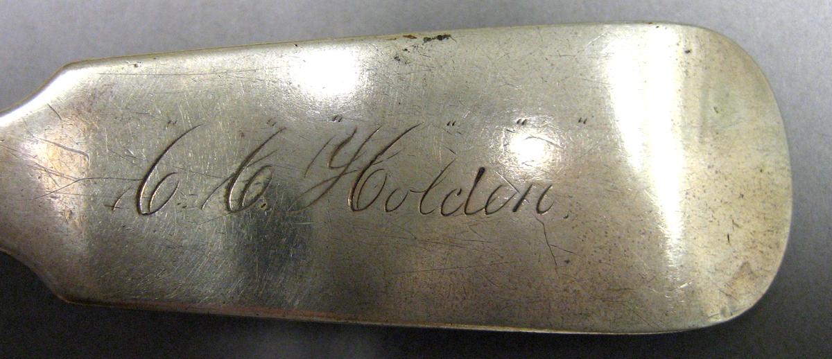 1969.0073 Tablespoon engraving