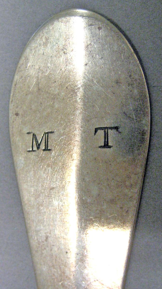 1969.0075 Tablespoon engraving underside