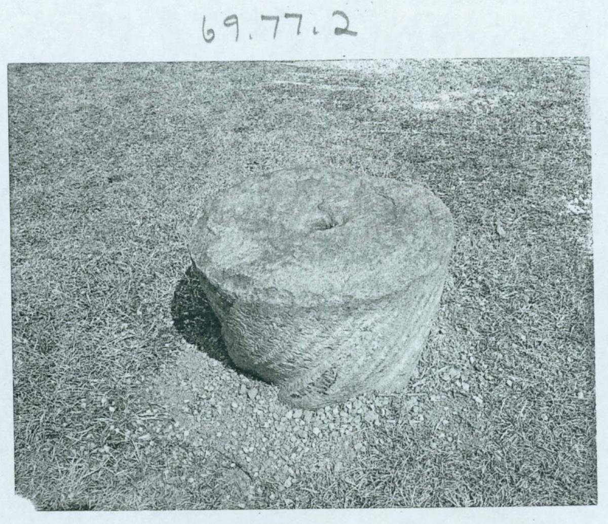 1969.0077.002 Stone, Grinding cone