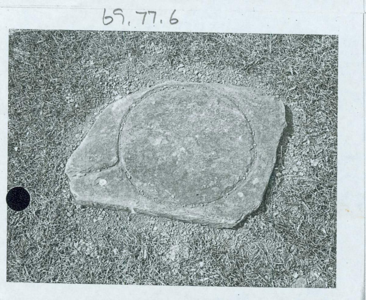 1969.0077.006 Stone, Lye Barrel Stone
